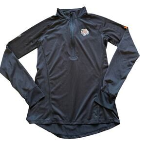 Under Armour Women's NFL Cincinnati Bengals 1/4 Zip Pullover, Size Small